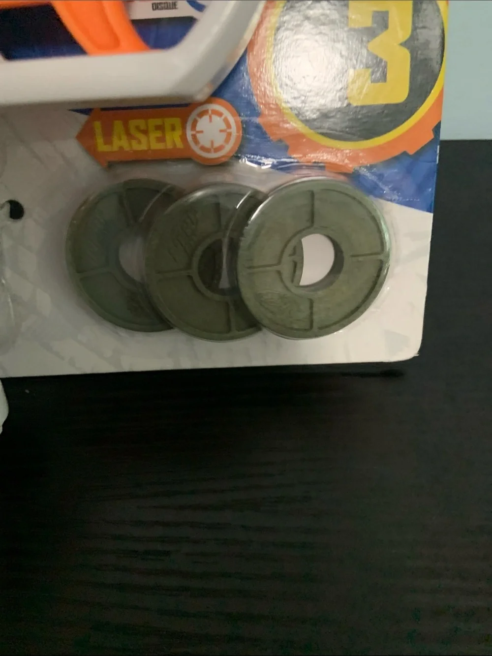 Nerf Catnip Disc Blaster/Laser Toy